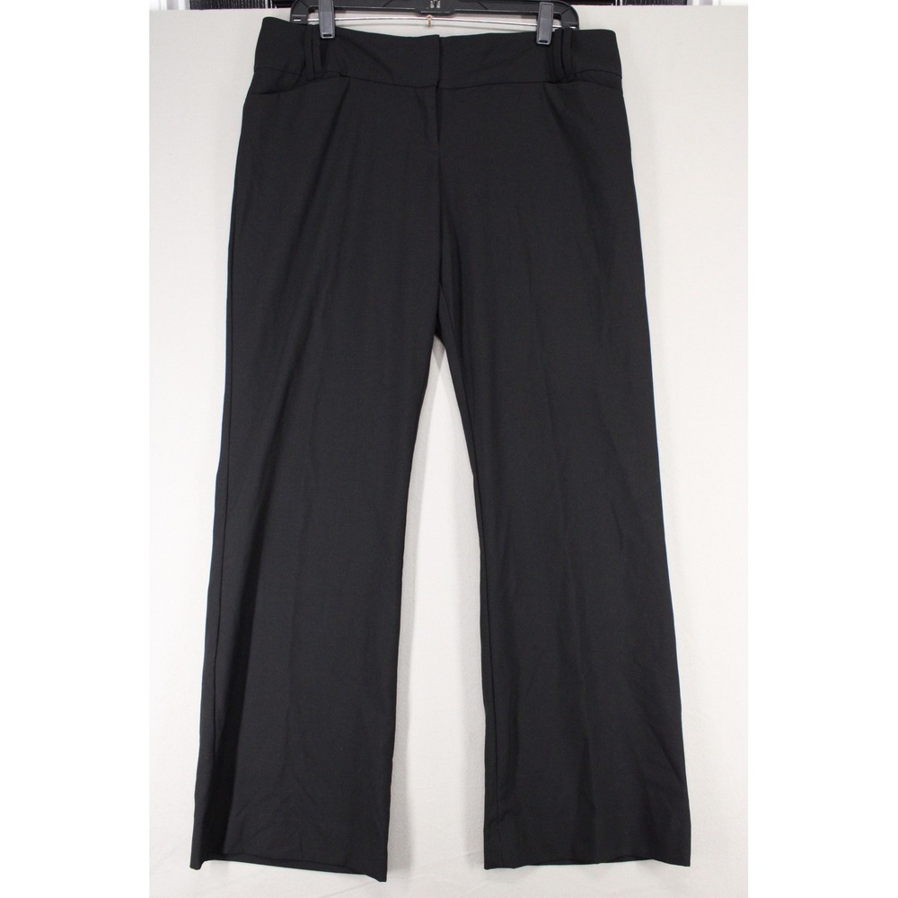 The Limited Black Collection Cassidy Fit Dress Pants Womens 12S Straight Leg